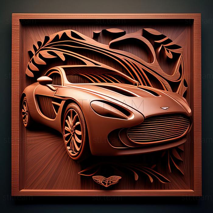 3D модель Aston Martin 2 літровий спорт (STL)